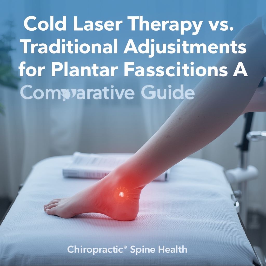 Cold Laser Therapy vs. Traditional Adjustments for Plantar Fasciitis: A Comparative Guide