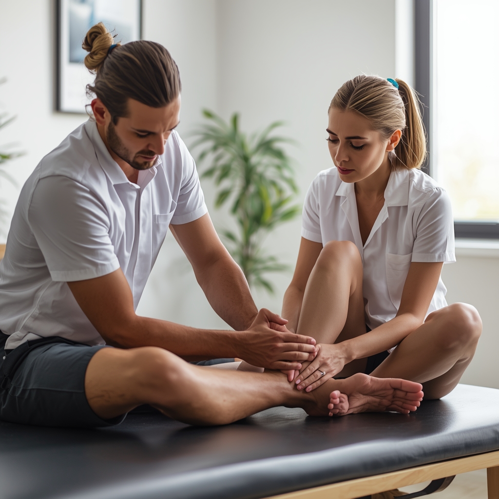 Chiropractic Adjustments and Gait Analysis Techniques for Chronic Ankle Pain