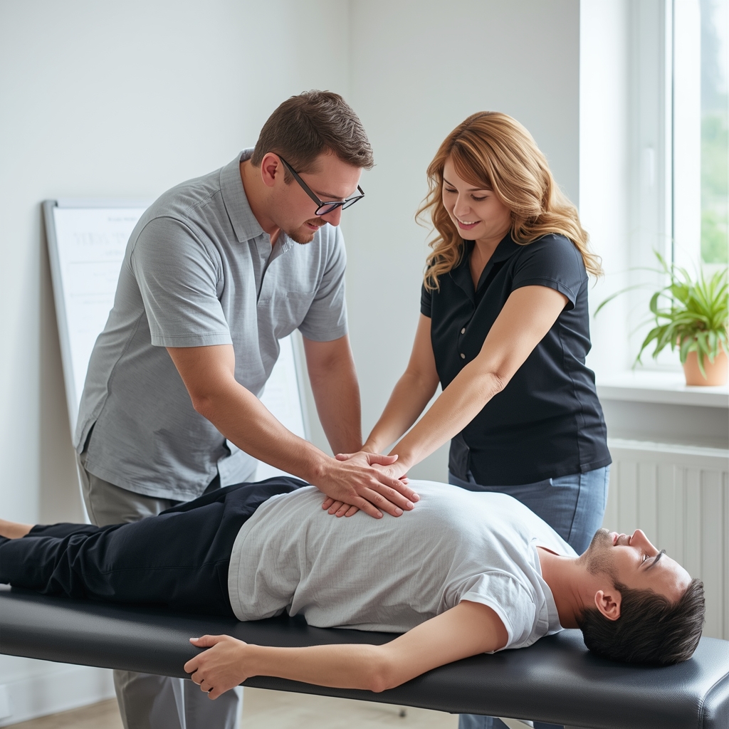 What Are the Essential Components of a Chiropractic Treatment Demonstration for Patient Education?