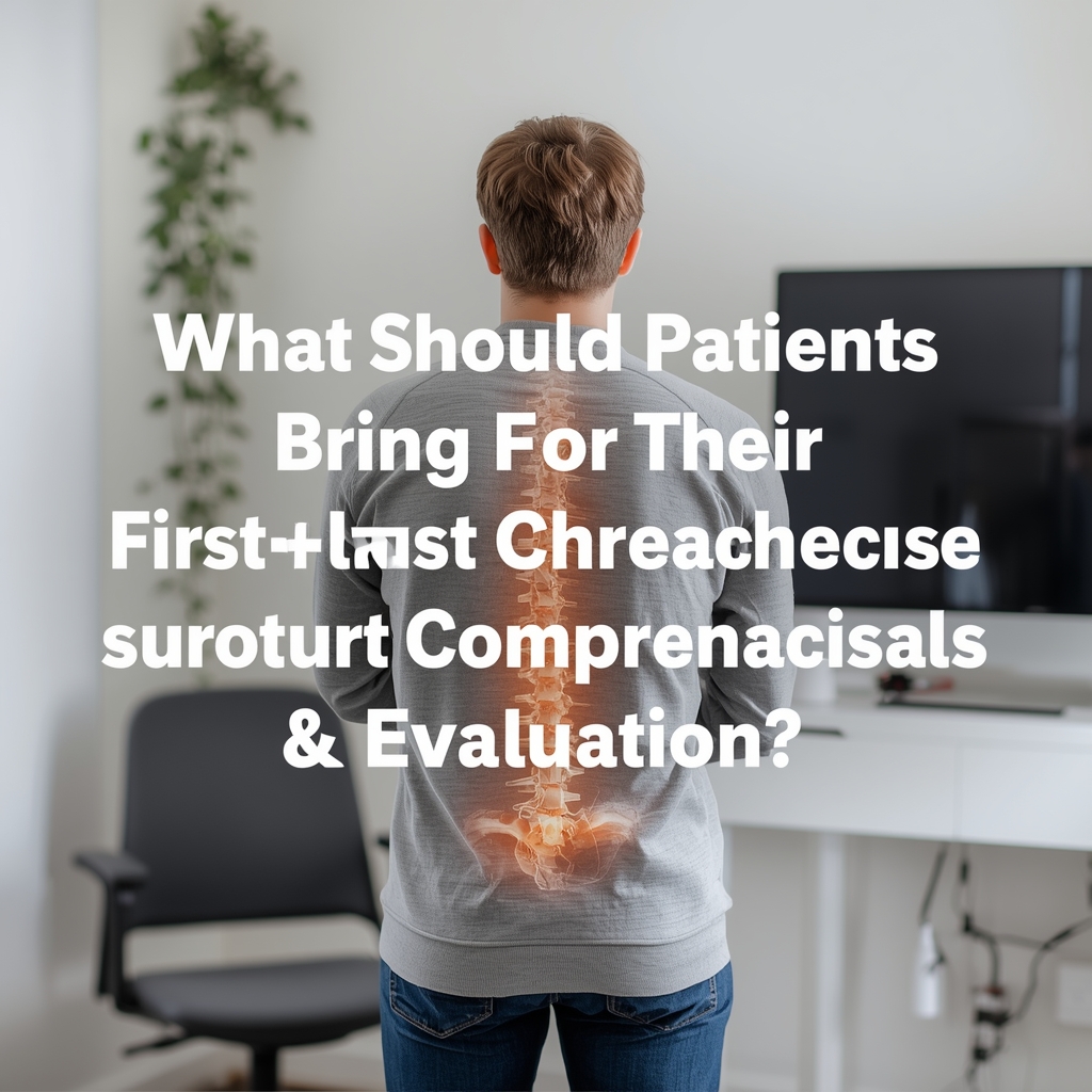 What Should Patients Bring to Their First Chiropractic Visit to Ensure a Comprehensive Evaluation?