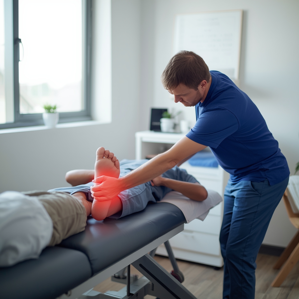 Ultrasound Therapy for Chronic Plantar Fasciitis in Diabetic Neuropathy: Effective Parameters and Considerations