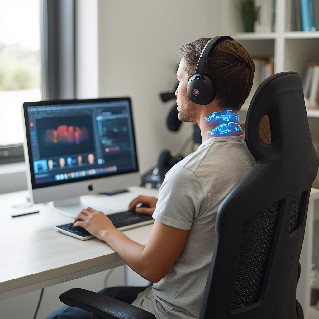 Ergonomic Adjustments for Gamers: Prevent Tech Neck and Repetitive Strain with Chiropractic Guidance