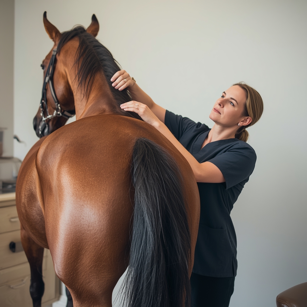 How Chiropractic Care Benefits Performance Horses with Back Pain