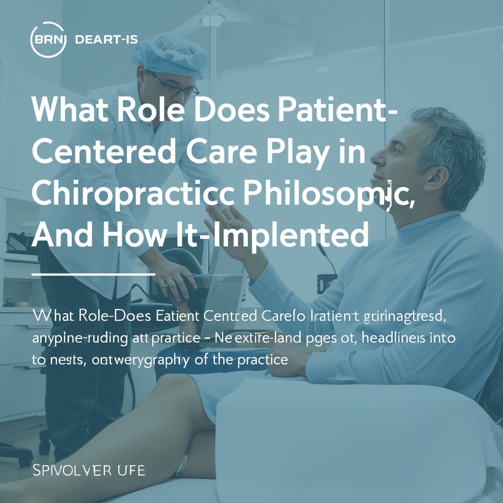 What Role Does Patient-Centered Care Play in Chiropractic Philosophy, and How Is It Implemented in Practice?