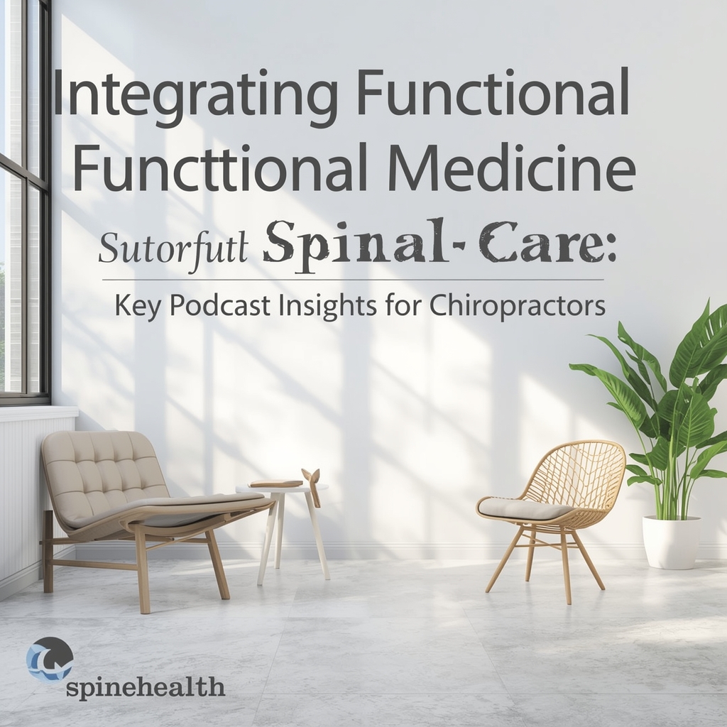 Integrating Functional Medicine into Spinal Care: Key Podcast Insights for Chiropractors