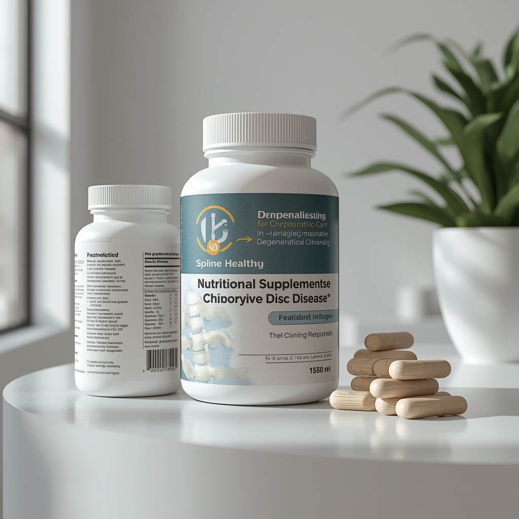 How Do Nutritional Supplements Complement Chiropractic Care in Managing Degenerative Disc Disease?