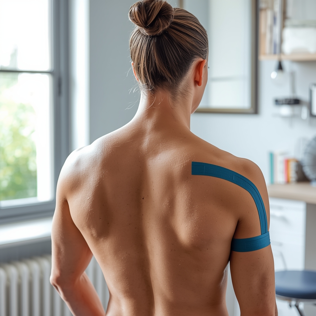 How Kinesio Taping Supports Recovery from Shoulder Rotator Cuff Injuries When Used with Adjustments