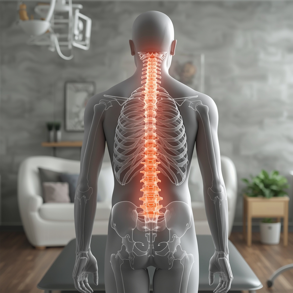 What is the connection between spinal adjustments and vagus nerve stimulation in improving digestive motility?