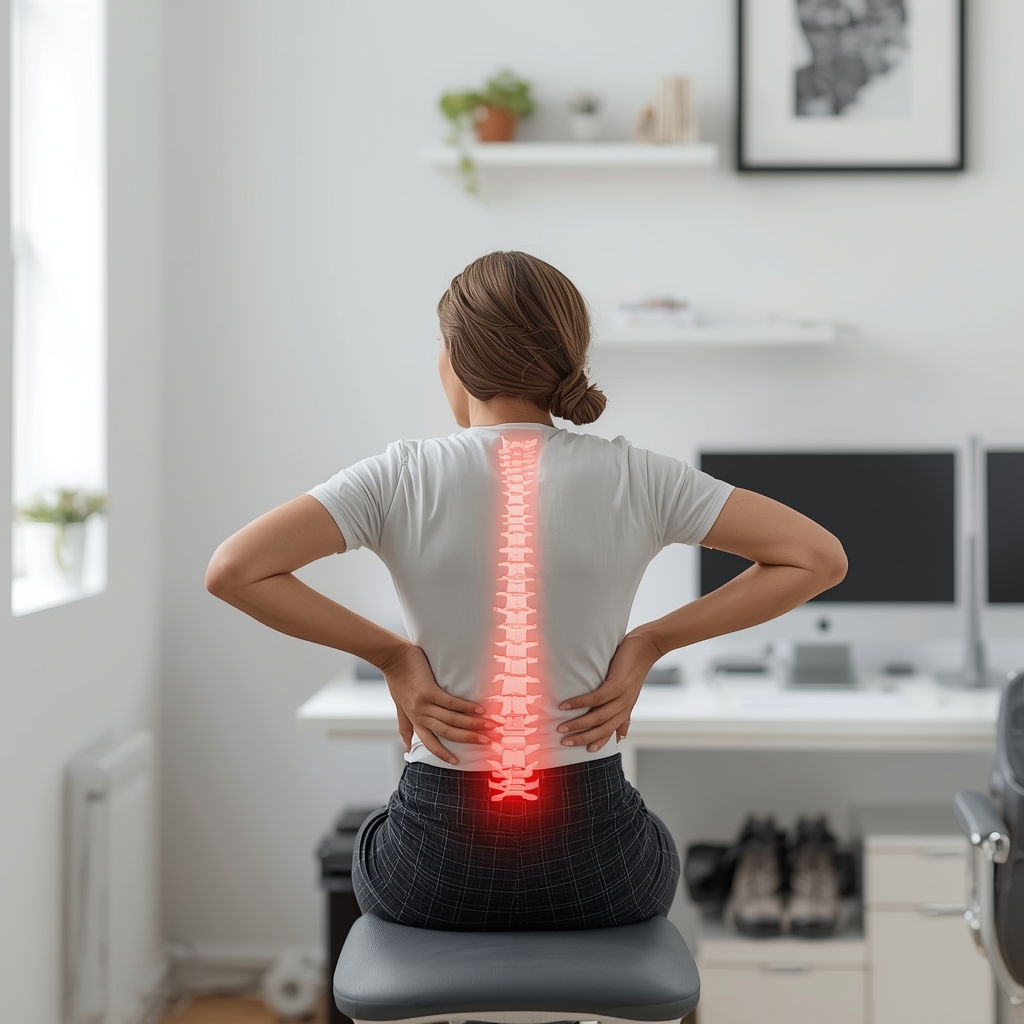 What Specific Spinal Adjustments and Stretches Are Most Effective for Managing Piriformis Syndrome in Office Workers?
