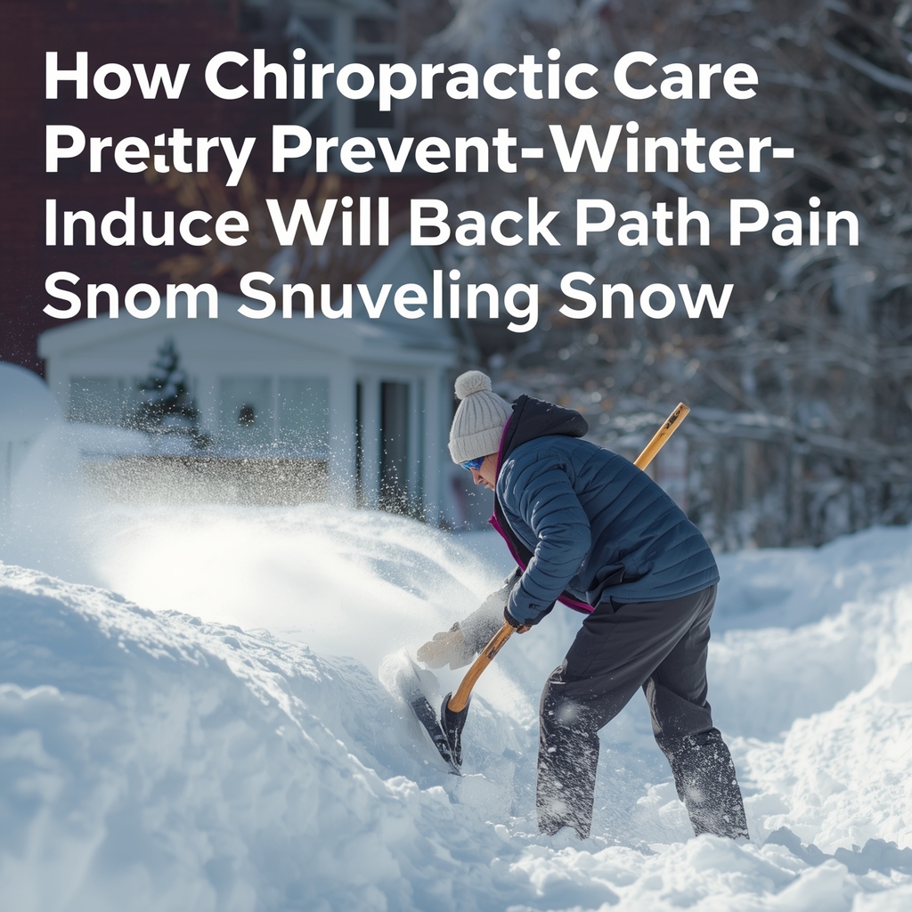 How Chiropractic Care Helps Prevent Winter-Induced Back Pain from Shoveling Snow