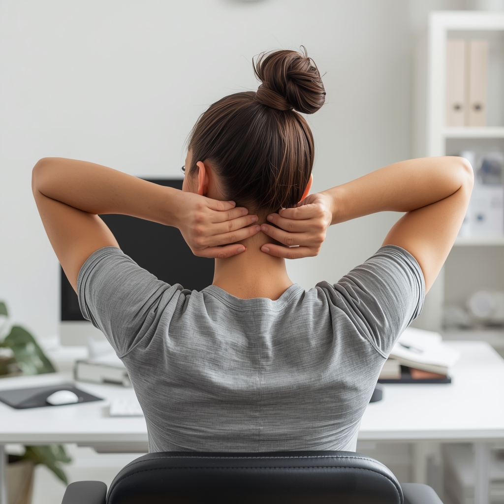 Ergonomic Adjustments and Cervical Spine Techniques to Prevent Tech Neck in Young Adults