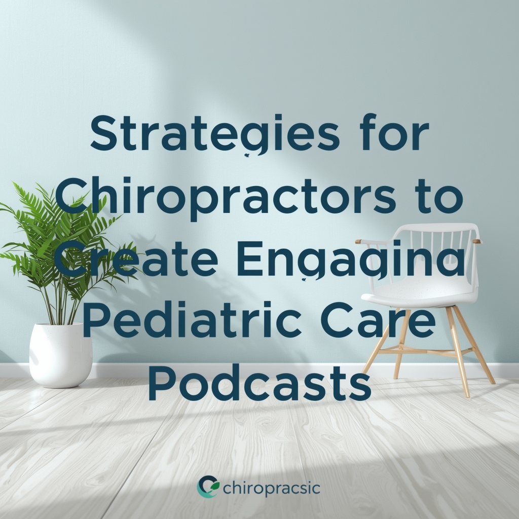 Strategies for Chiropractors to Create Engaging Pediatric Care Podcasts