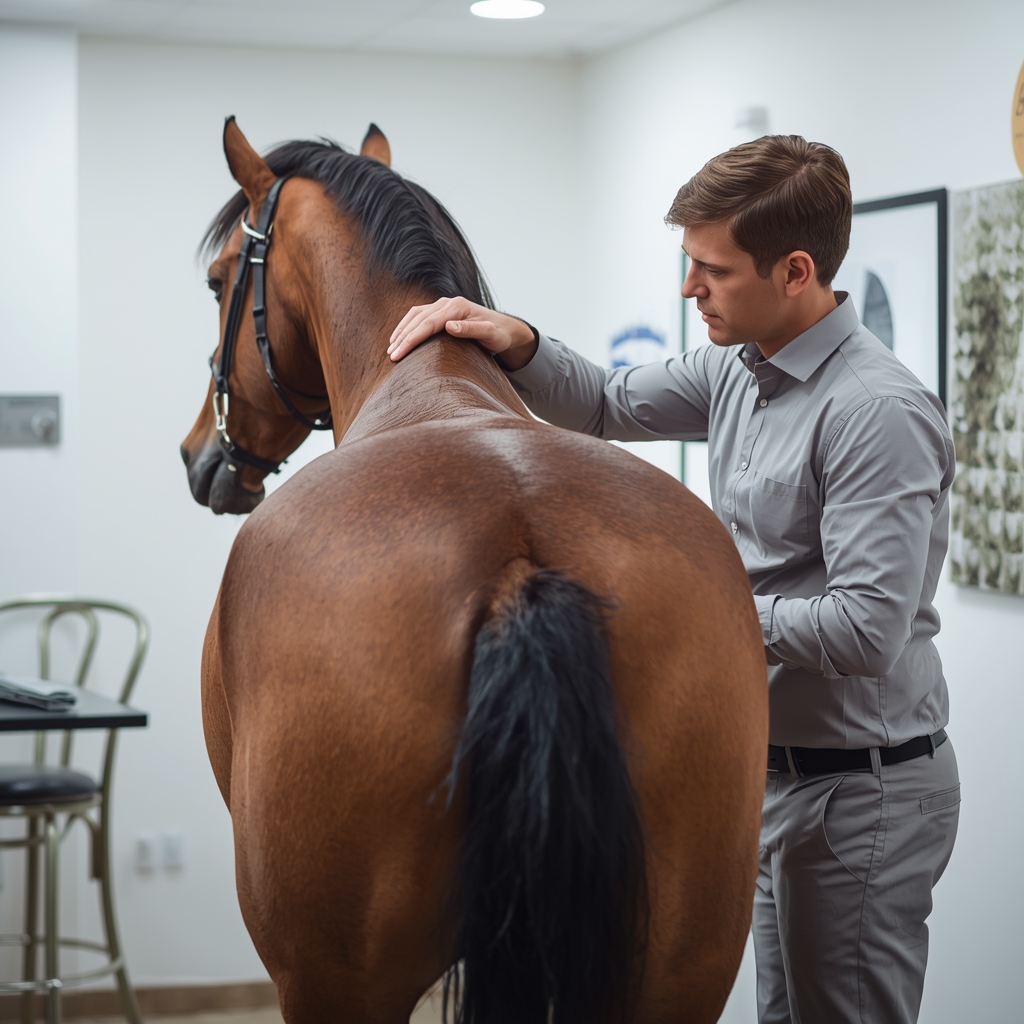 How Chiropractic Care Benefits Horses with Performance-Related Musculoskeletal Issues, and What Techniques Are Most Effective?