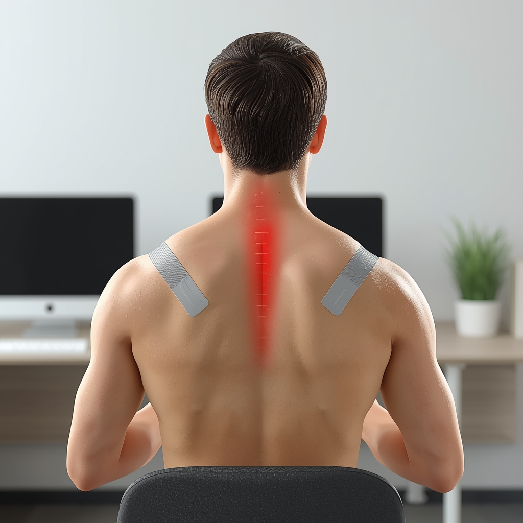 What Specific Kinesio Taping Techniques Are Most Effective for Managing Chronic Shoulder Pain in Office Workers?