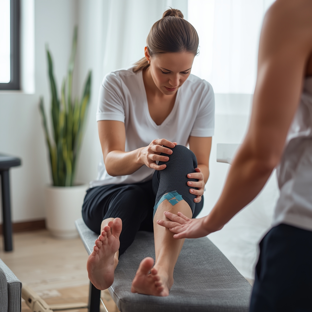 How Does Kinesio Taping Complement Spinal Adjustments in Treating Chronic Knee Pain, and What Conditions Benefit Most?