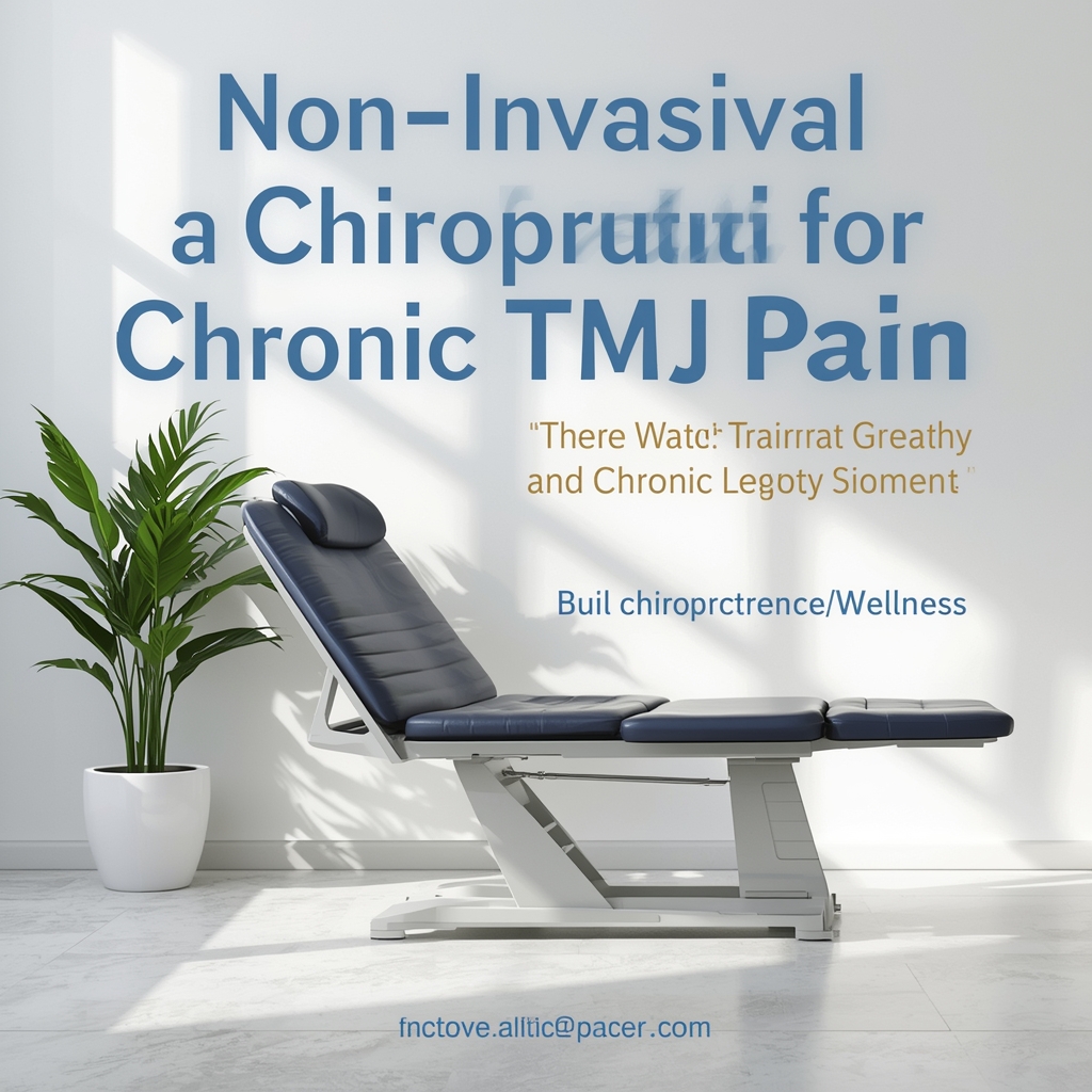 Non-Invasive Chiropractic Solutions for Chronic TMJ Pain