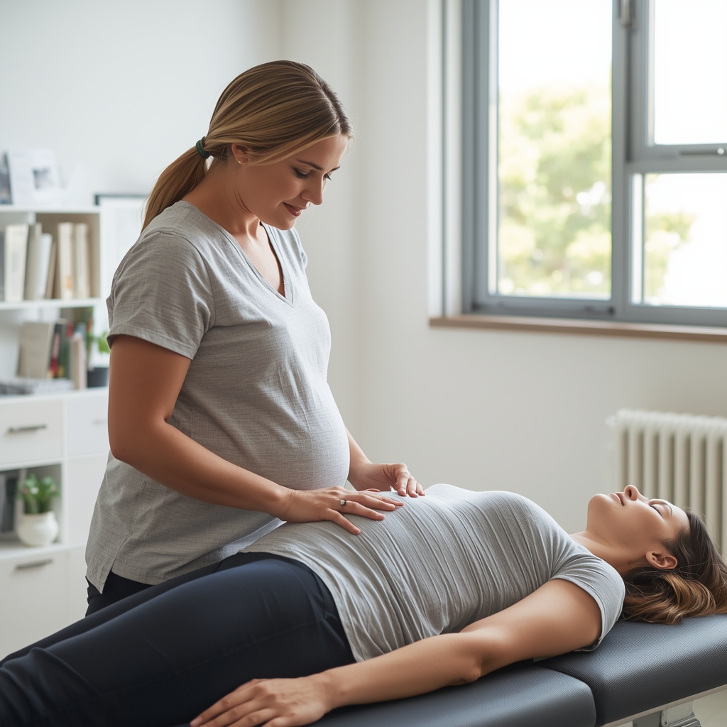 What Adjustments and Techniques Are Safe and Effective for Chiropractic Care in Pregnant Patients During the Third Trimester?
