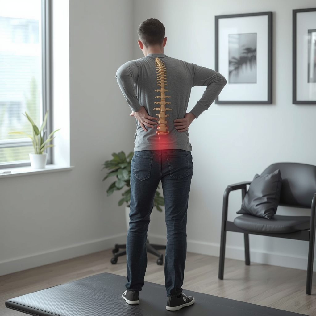 Spinal Adjustments & Gait Analysis for Knee Pain from Pelvic Misalignment