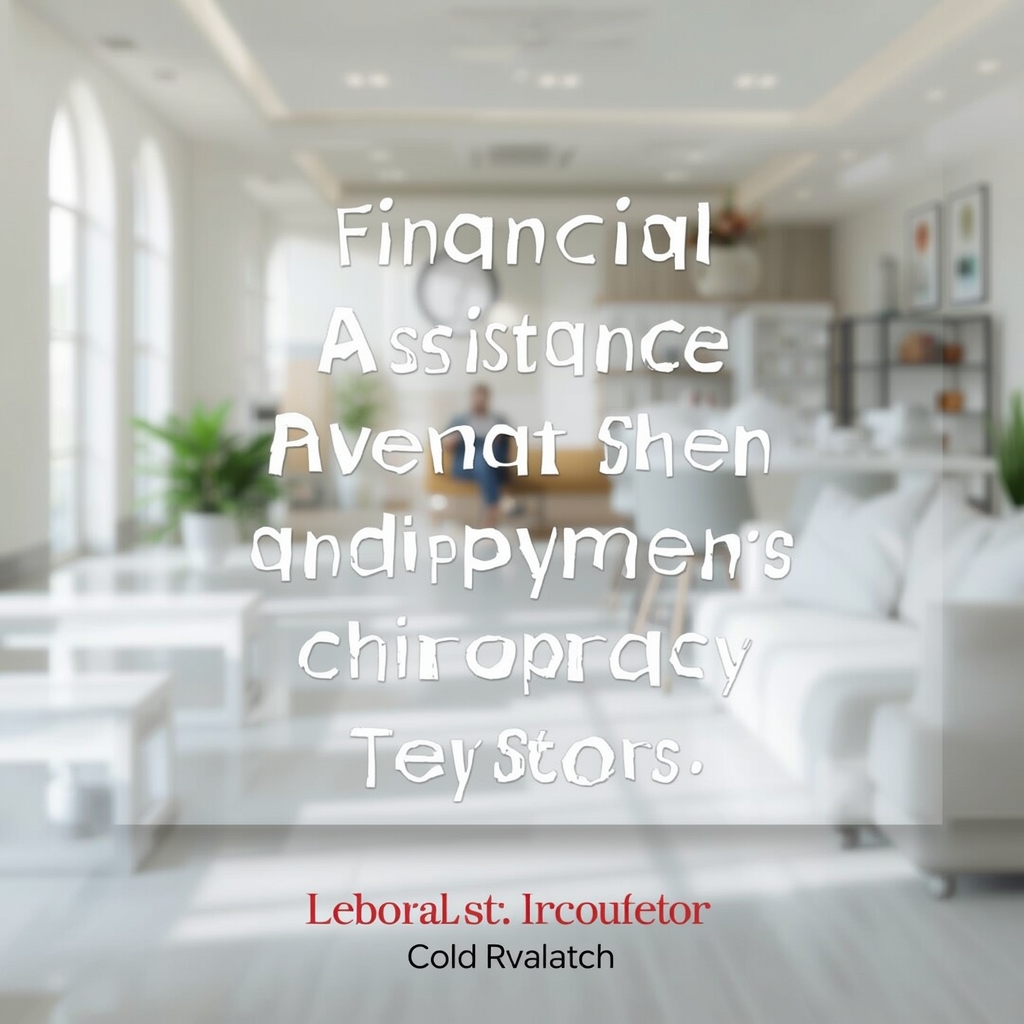 Financial Assistance Programs and Payment Plans for Chiropractic Care