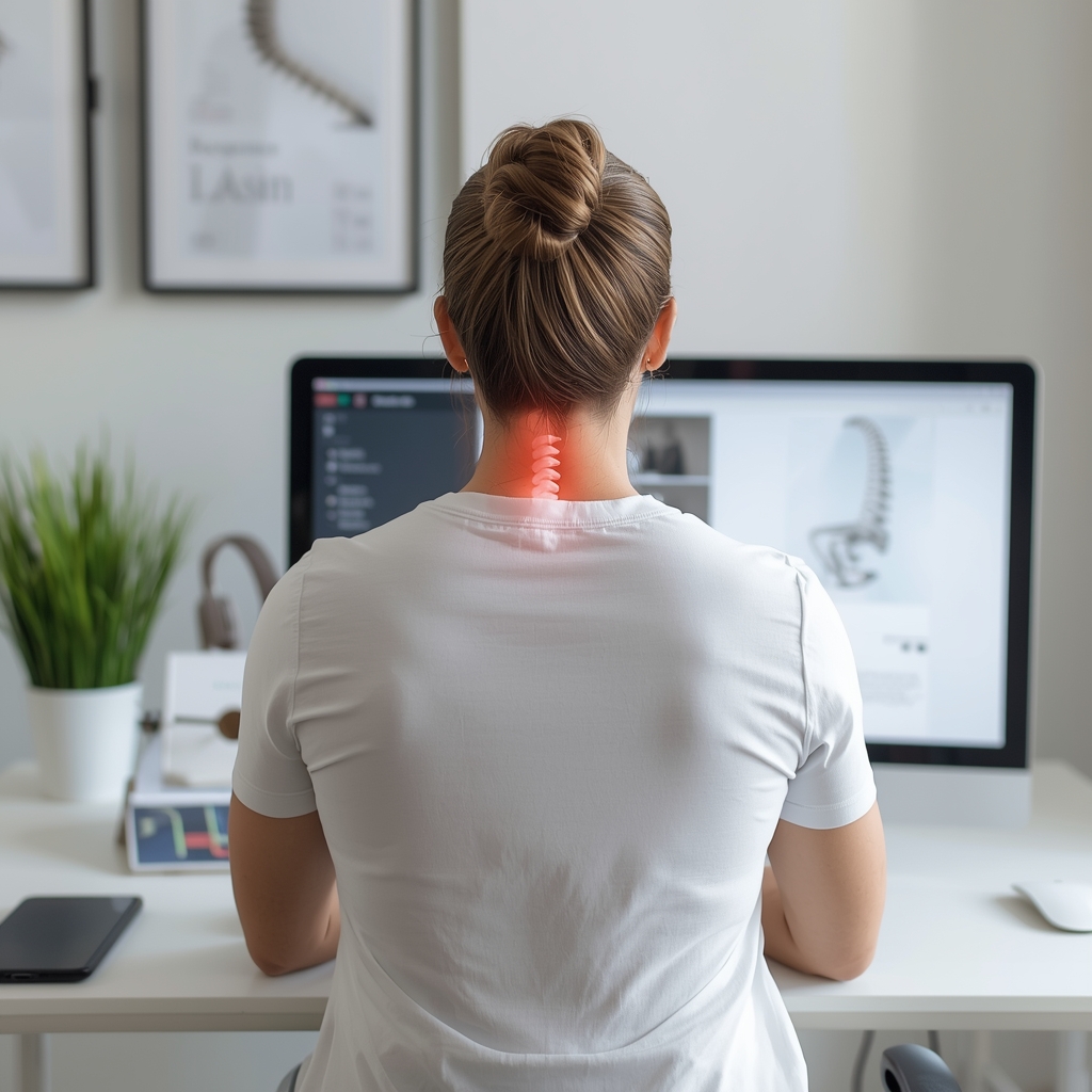 How Can Chiropractors Use Ergonomic Assessments and Adjustments to Prevent Tech Neck in Remote Office Workers?