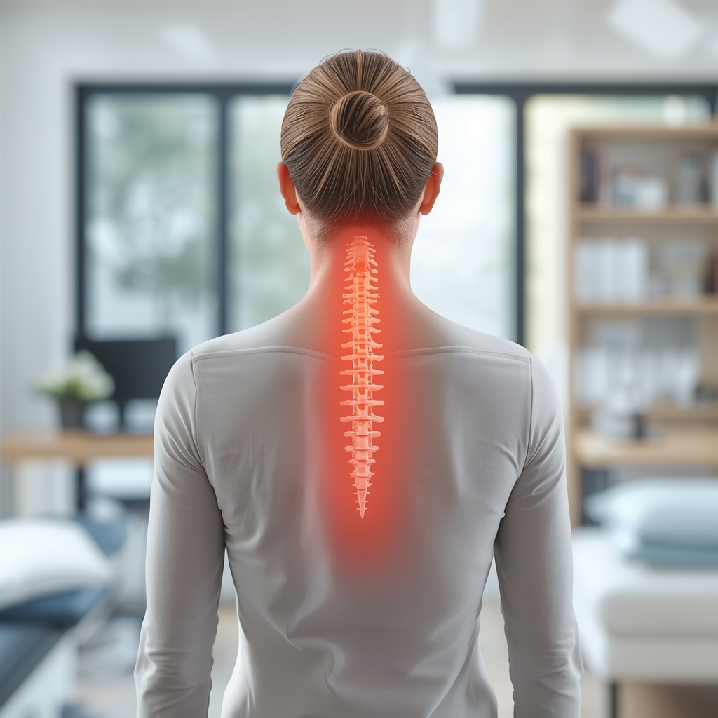How Does the Thoracic Spine's Curvature Influence Nervous System Function, and What Adjustments Can Optimize This?