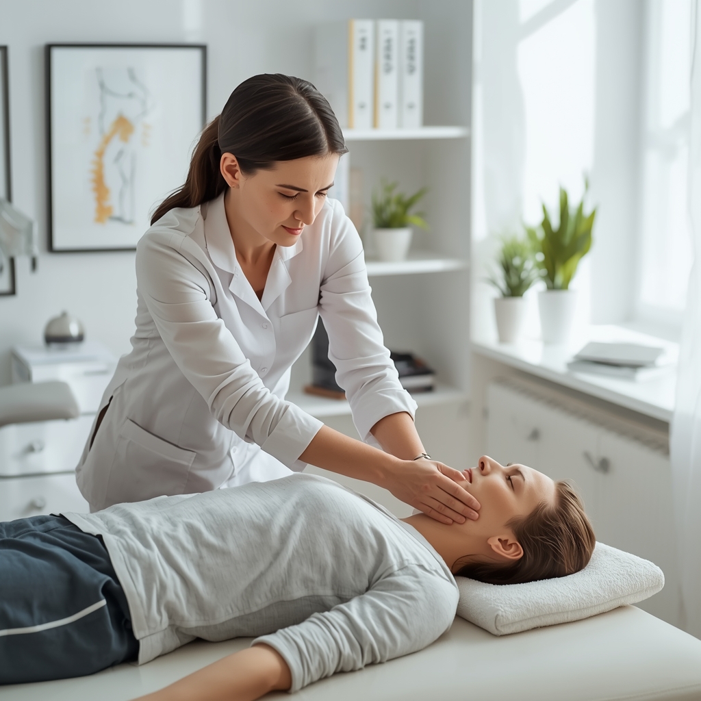 What Massage Techniques Complement Spinal Adjustments for Chronic Migraine Sufferers, and How Do They Reduce Recurrence?