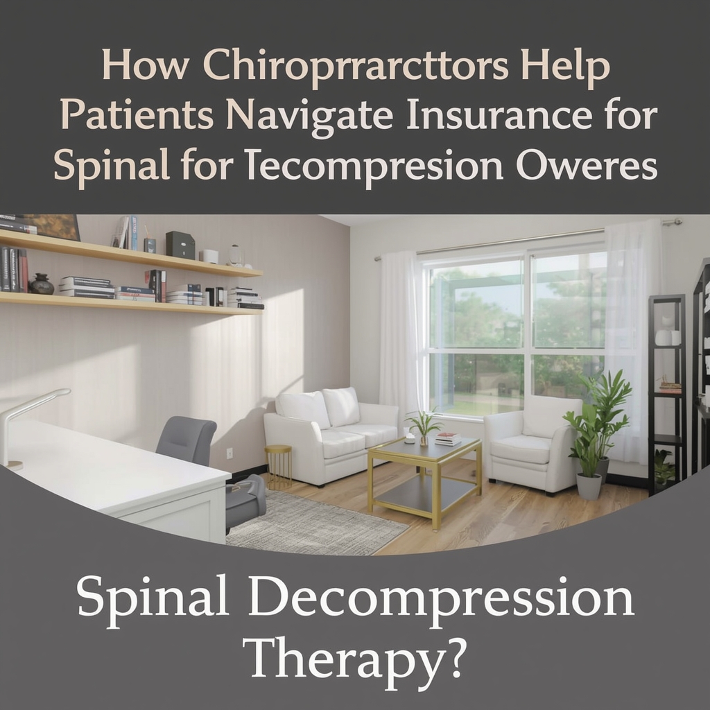 How Chiropractors Help Patients Navigate Insurance for Spinal Decompression Therapy