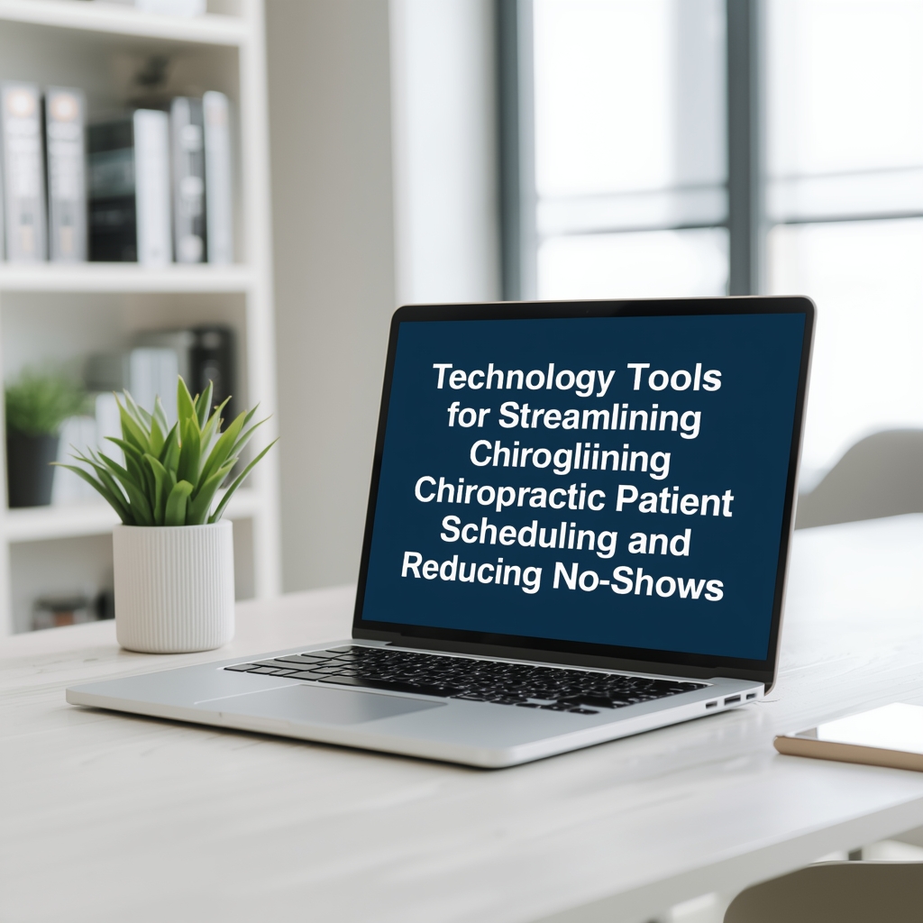 Technology Tools for Streamlining Chiropractic Patient Scheduling and Reducing No-Shows