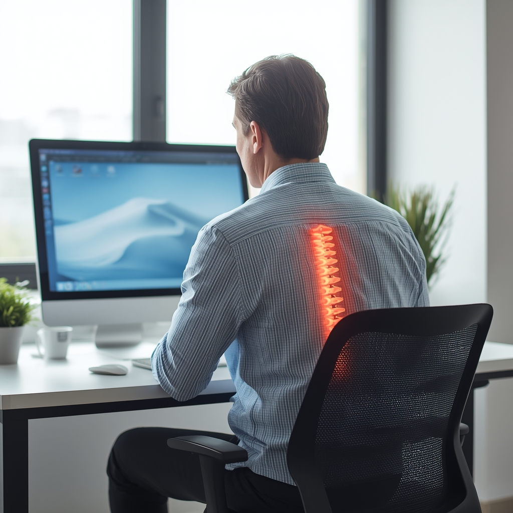 What Workplace Ergonomic Adjustments Can Chiropractors Recommend to Prevent Upper Back Pain in Computer Users?