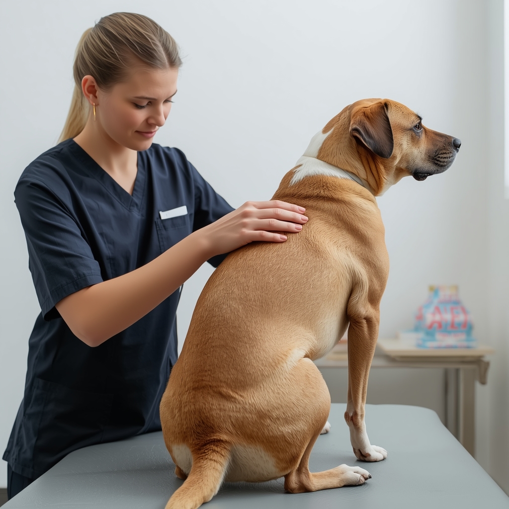 What Are the Key Considerations for Chiropractic Adjustments in Canines With Chronic Back Pain, and How Do Techniques Differ From Human Practices?