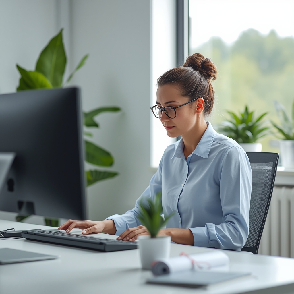 Ergonomic Workstation Modifications and Strengthening Routines to Prevent Tech Neck in Office Workers