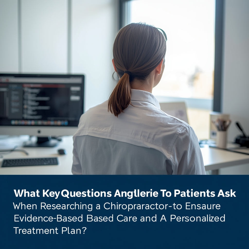 What Key Questions Should Patients Ask When Researching a Chiropractor to Ensure They Receive Evidence-Based Care and a Personalized Treatment Plan?