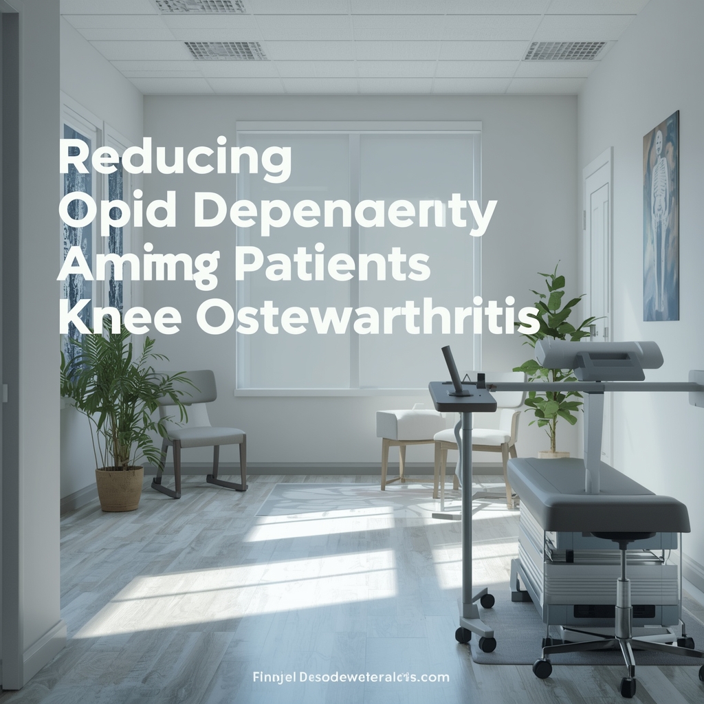 What Role Does Chiropractic Care Play in Reducing Opioid Dependency Among Patients with Chronic Knee Osteoarthritis, and What Evidence Supports This?