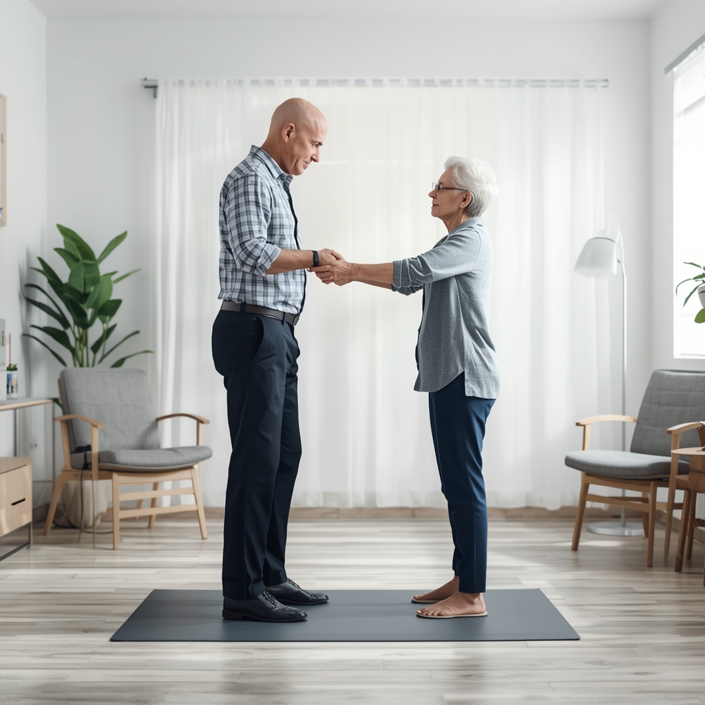 How Can Chiropractic Adjustments Improve Balance and Prevent Falls in Elderly Patients, and What Evidence Supports This?