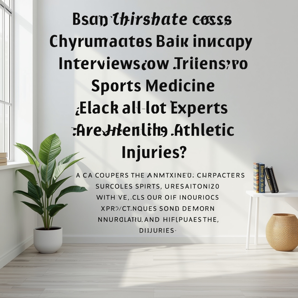 What Key Insights Can Chiropractors Gain from Video Interviews with Sports Medicine Experts About Preventing Athletic Injuries?
