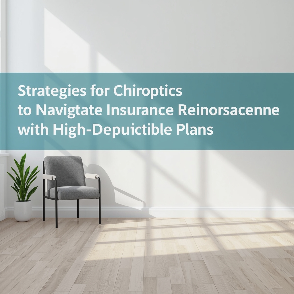 Strategies for Chiropractors to Navigate Insurance Reimbursement with High-Deductible Plans