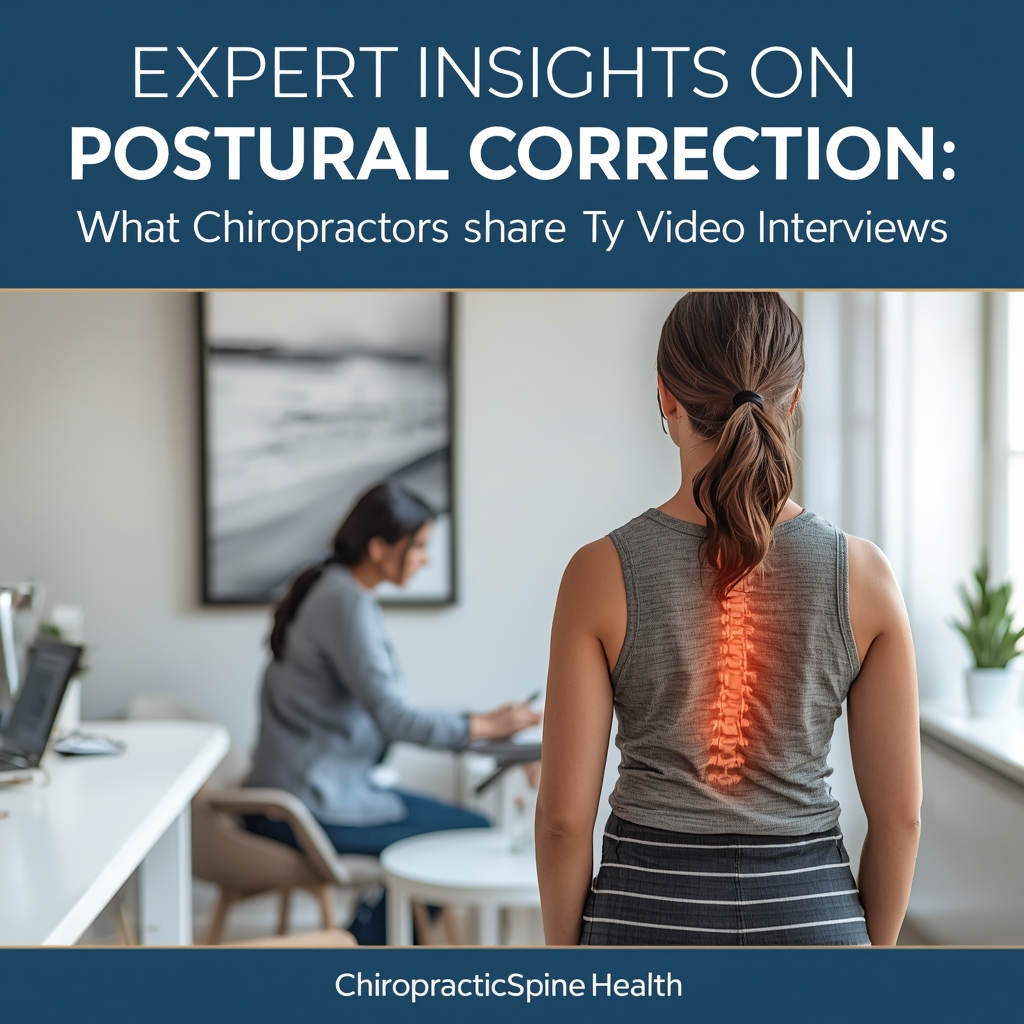 Expert Insights on Postural Correction: What Chiropractors Share in Video Interviews