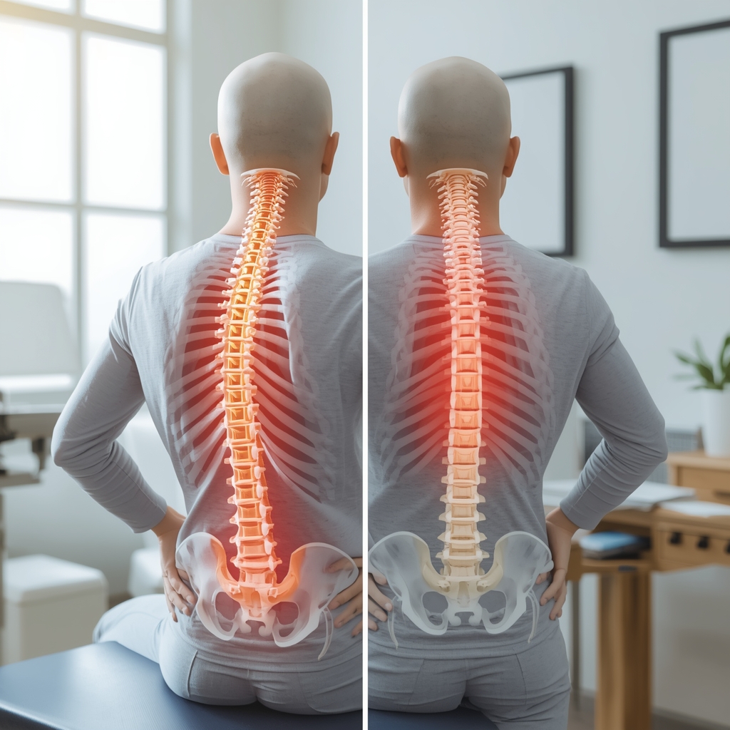 What Are the Key Anatomical Differences Between the Cervical and Lumbar Spines, and How Do These Influence Chiropractic Adjustment Techniques?