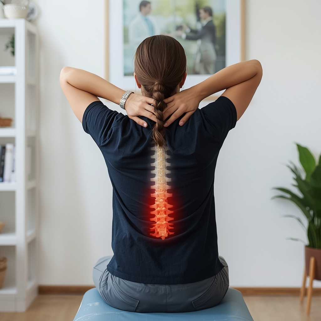 Spinal Adjustments and Mind-Body Techniques for Anxiety-Induced Muscle Tension