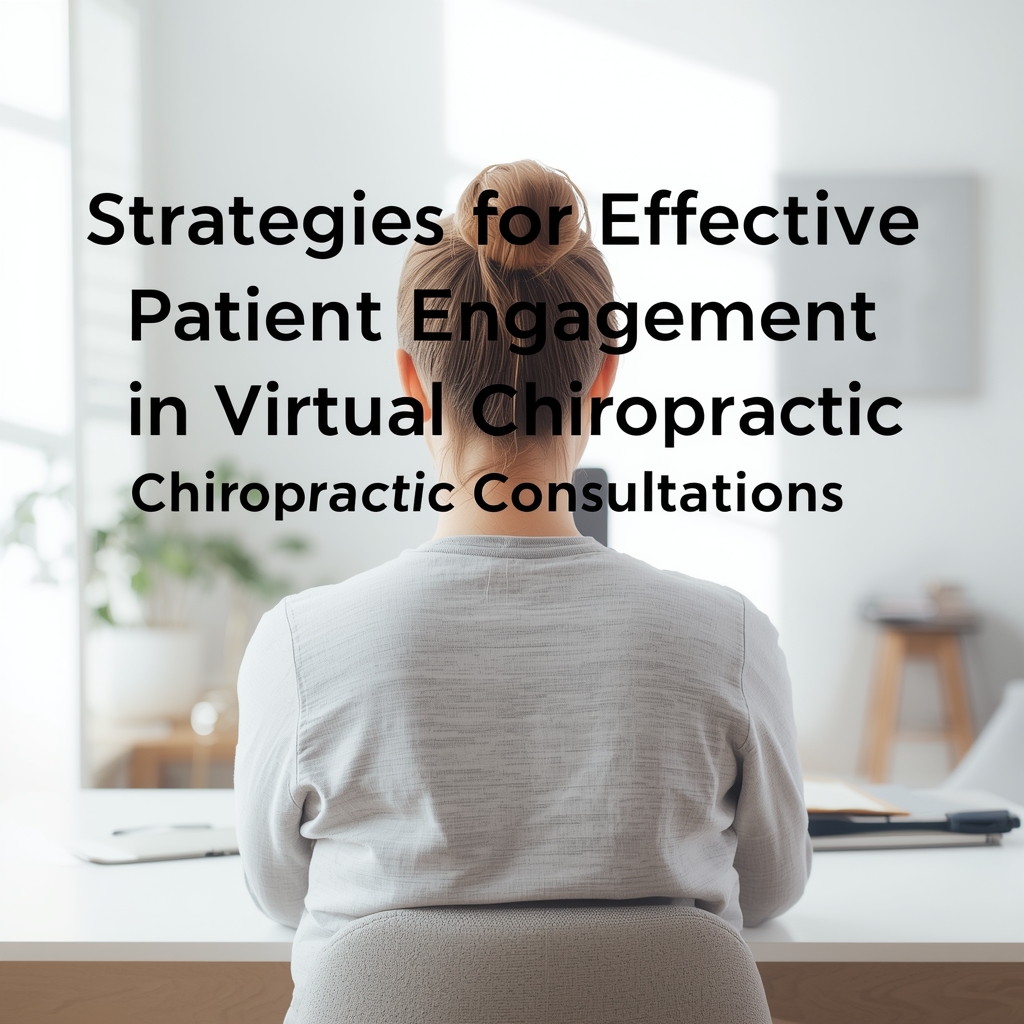 Strategies for Effective Patient Engagement in Virtual Chiropractic Consultations