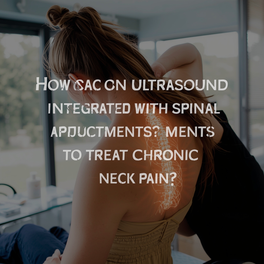 How Can Ultrasound Therapy Be Integrated With Spinal Adjustments to Treat Chronic Neck Pain?