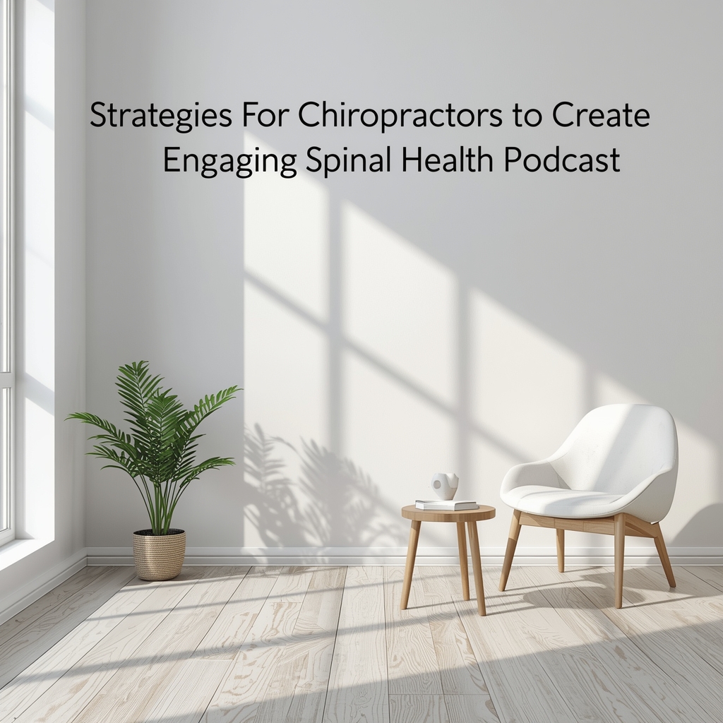 Strategies for Chiropractors to Create Engaging Spinal Health Podcasts
