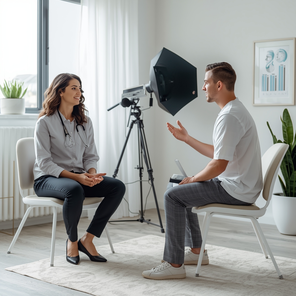 What Key Elements Should Be Included in a Chiropractor's Video Interview to Educate Viewers on Spinal Health?