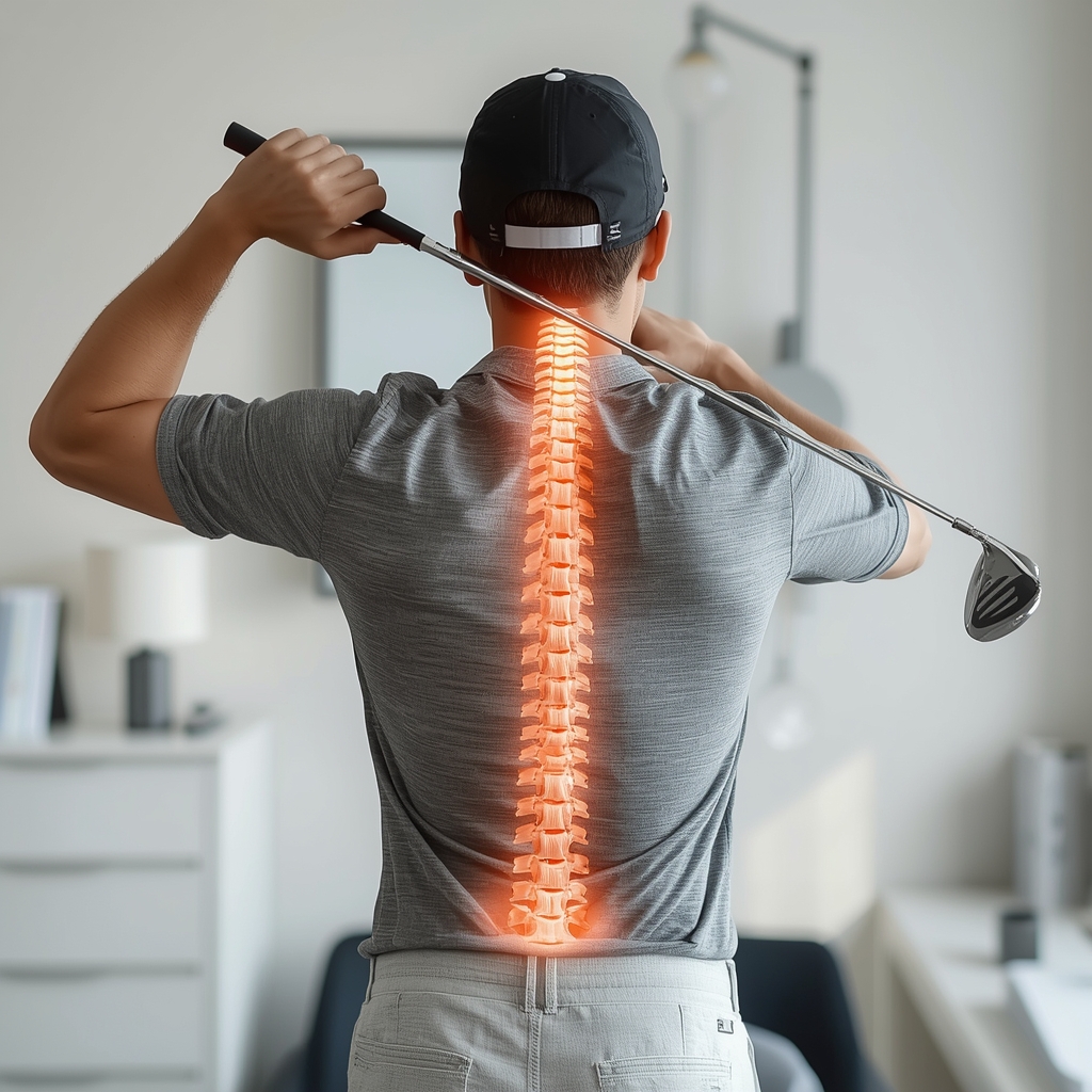 How Spinal Adjustments Improve Swing Efficiency in Golfers with Thoracic Spine Restrictions