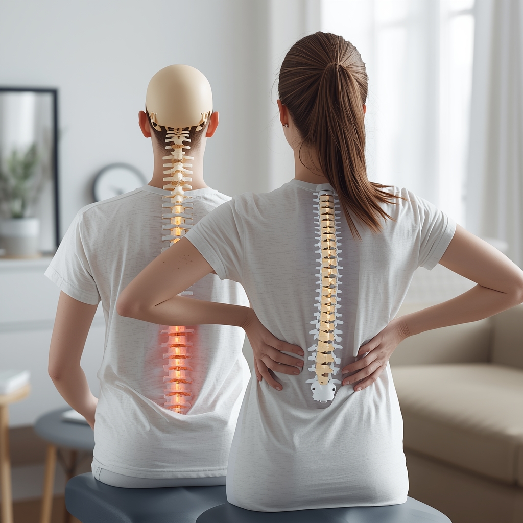 What Are the Key Anatomical Differences Between the Cervical and Lumbar Spines, and How Do They Influence Adjustment Techniques?