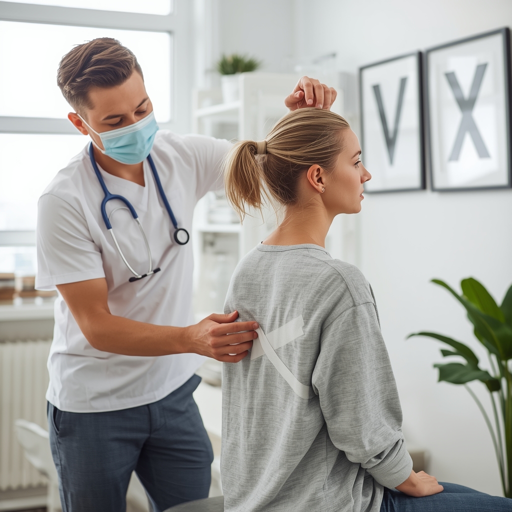 How Chiropractors Use Kinesio Taping to Improve Posture in Patients with Forward Head Syndrome