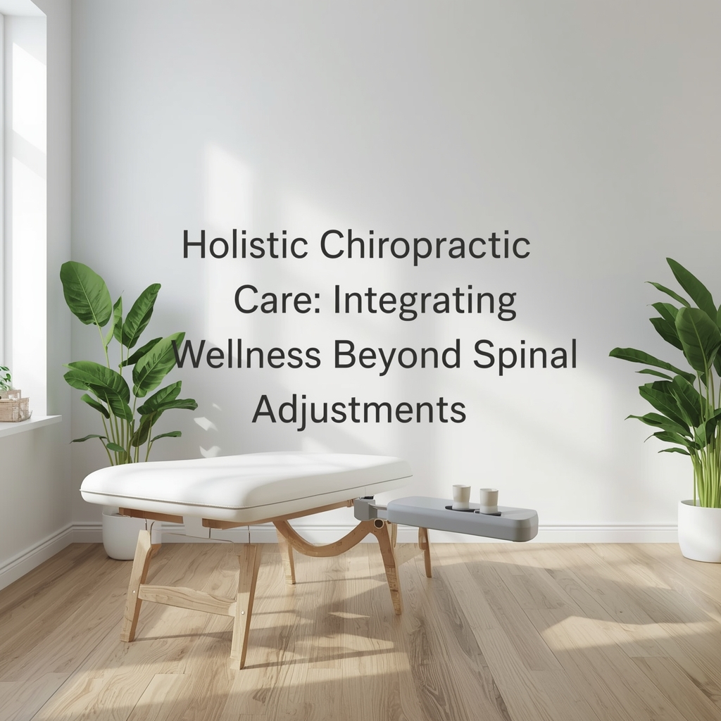 Holistic Chiropractic Care: Integrating Wellness Beyond Spinal Adjustments