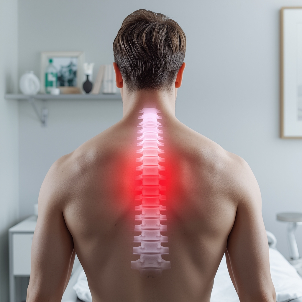 What Research Supports the Use of Cold Laser Therapy for Reducing Inflammation in Patients with Chronic Shoulder Bursitis, and How Does It Complement Spinal Adjustments?