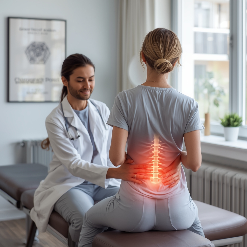 How Can Chiropractors Safely Combine TENS Units with Spinal Adjustments to Alleviate Chronic Hip Pain, and What Patient Selection Criteria Are Critical?
