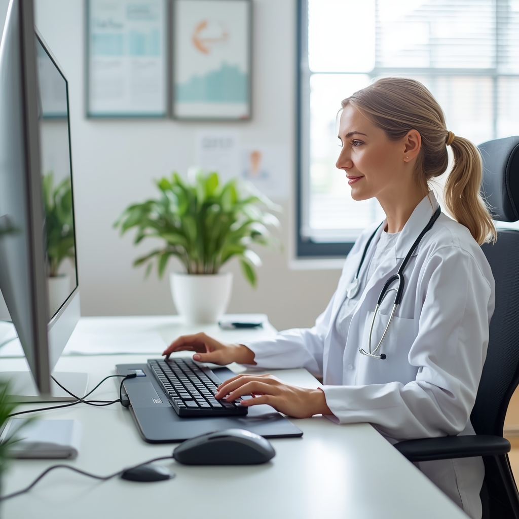 What Ergonomic Strategies Can Chiropractors Recommend to Prevent Repetitive Strain Injuries in Office Workers Using Ergonomic Keyboards and Mice?